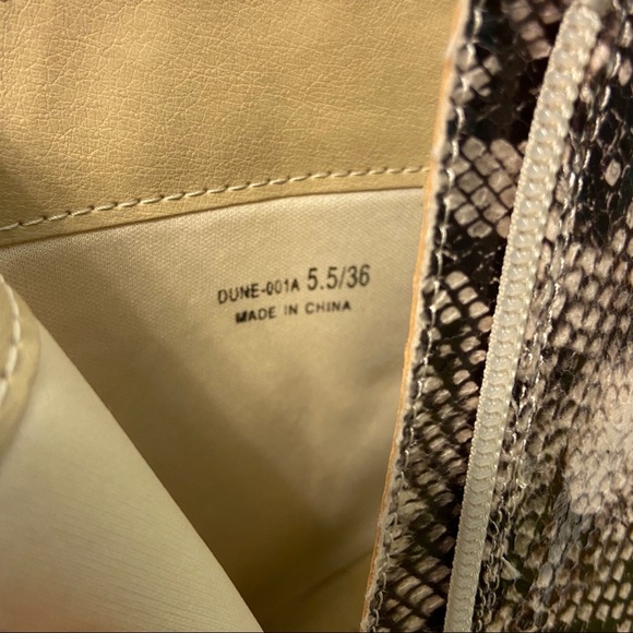 NWOT Chinese Laundry Davinna Bootie - Snake Skin - Picture 8 of 9